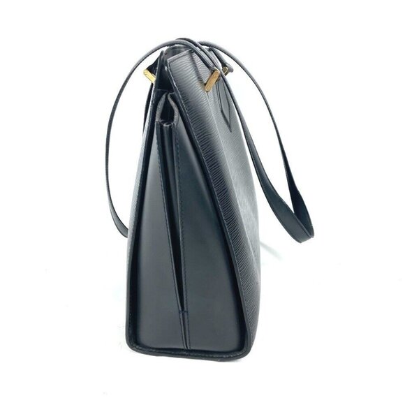 LOUIS VUITTON M52422 Epi Duplex Shoulder Bag Tote Bag Epi Leather Noir Black - Picture 3 of 15